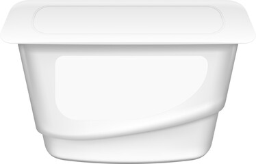 Yogurt Package Mockup