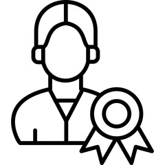 Obraz premium Certificate Icon