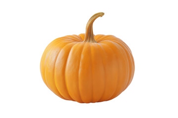 Halloween pumpkin isolated on transparent background
