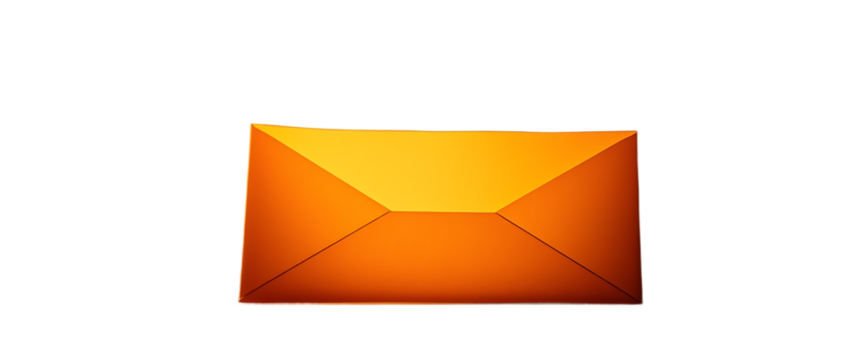 Two paper plane and envelope design shows feeling of sending