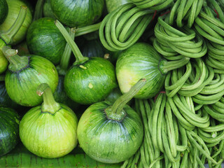 Fresh vegetables sold wholesale at cheap prices in the market