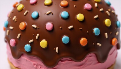 Ice cream chocolate sweet dessert