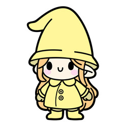 cute spring gnome