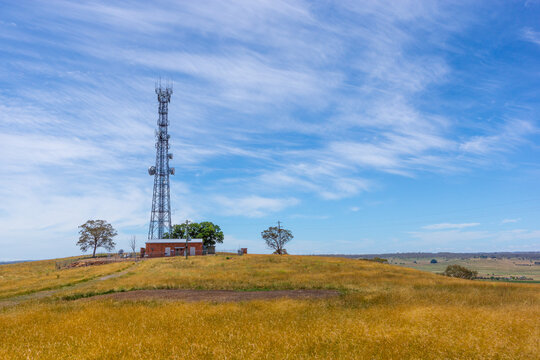 Telecoms Tower in Glen Innes, northern New South Wales, Australia