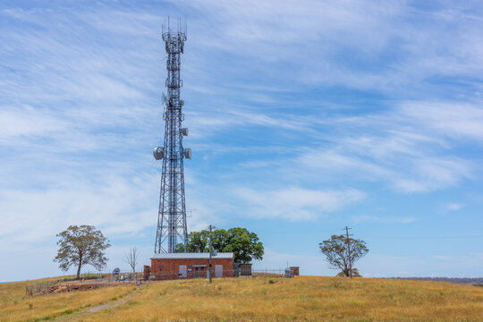 Telecoms Tower in Glen Innes, northern New South Wales, Australia