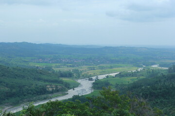 Obraz premium view of the river
