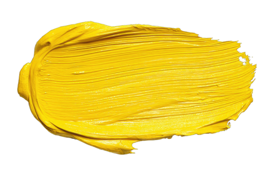 Bold, vibrant yellow paint stroke (5)