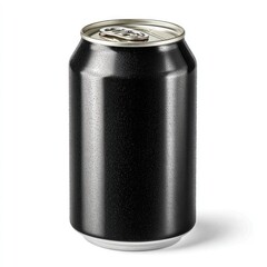 Black soda can, closed