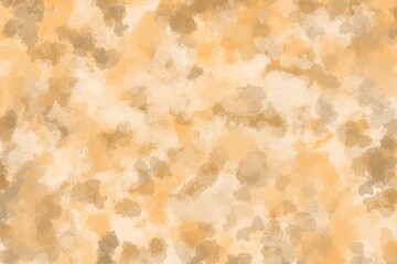 Yellow abstract textured watercolor or acrylic background. The pattern of brushstrokes or randomly scattered paint drips. Wallpaper, banner, presentation, card, etc.
