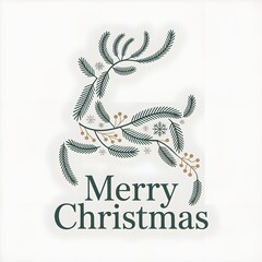 Merry Christmas with card