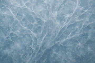 Obraz premium Frozen Elegance: An icy canvas unfolds, revealing intricate patterns and textures in a captivating display of winter's artistry.