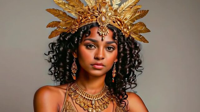 beautiful African princess