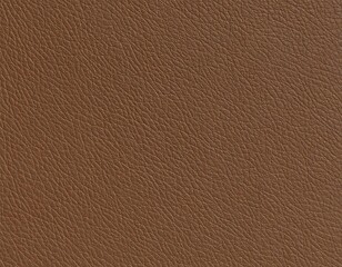 Detailed close up shot of brown textured leather surface provides a rich tone