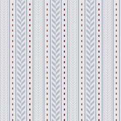 Herringbone Pattern Print
