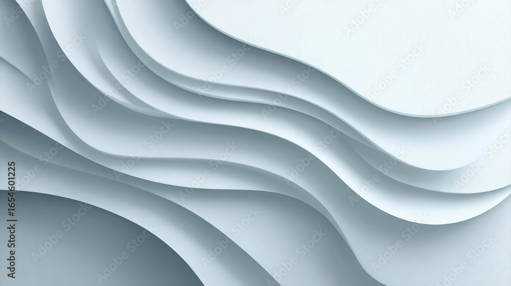 Poster minimal white background with soft textures and gentle gradients. modern abstract backdrop ideal for