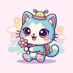 Fototapeta premium cute cat