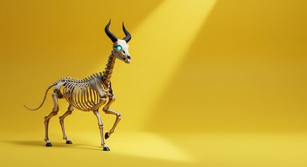 Cartoon Illustration Aesthetic Skeletal