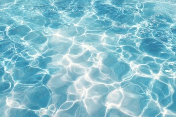 Obraz premium Azure water surface, sunlit ripples