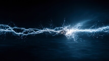 Fototapeta premium Abstract electricity graphic design