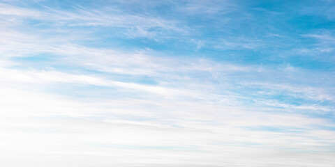 blue sky with white clouds to replace the background of landscape photos