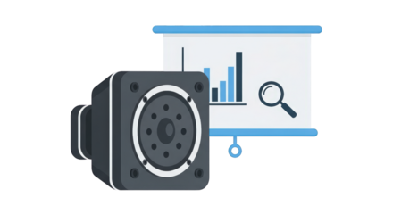 Data Analysis and Presentation Concept idea statistics technology information success study illustration web business presentation visual monitor graph