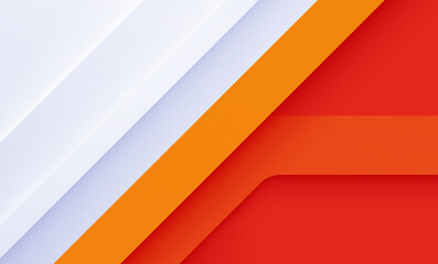 Abstract orange background with stripes and lines design illustration