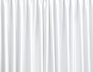 Fototapeta premium Smooth white drapes, folds