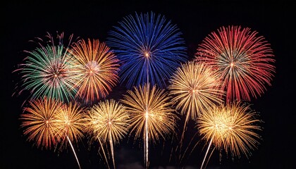 Fuegos artificales, Fotografía de larga Exposición