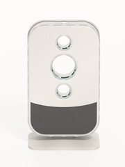 Air purifier isolated on white background. 3D illustration