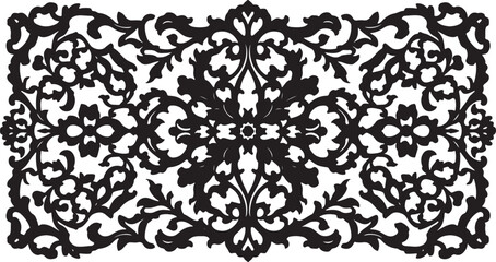 Elegant Laser Cut Ornamental Silhouette Bundle