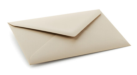Blank paper envelope isolated – minimal postal design
