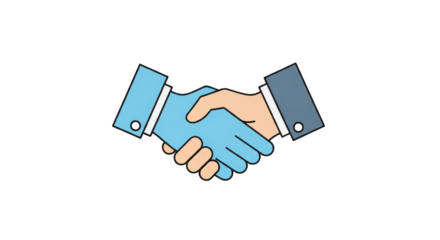 Business Deal in Protective Gloves handshake business deal agreement partnership cooperation negotiation gloves protection safety hygiene