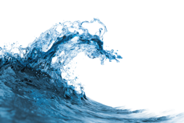 Dynamic ocean wave splashing coastal location nature photography