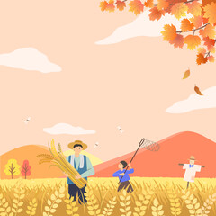 Autumn Sale Illustration