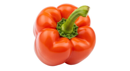 Isolated Red Bell Pepper
