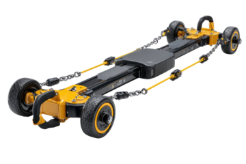 Transport technology workshop indoor engineering product display