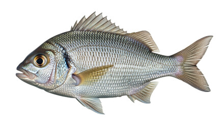 Isolated Silver Fish