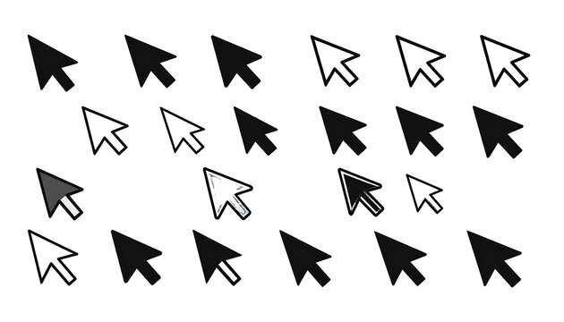 Various cursor shapes