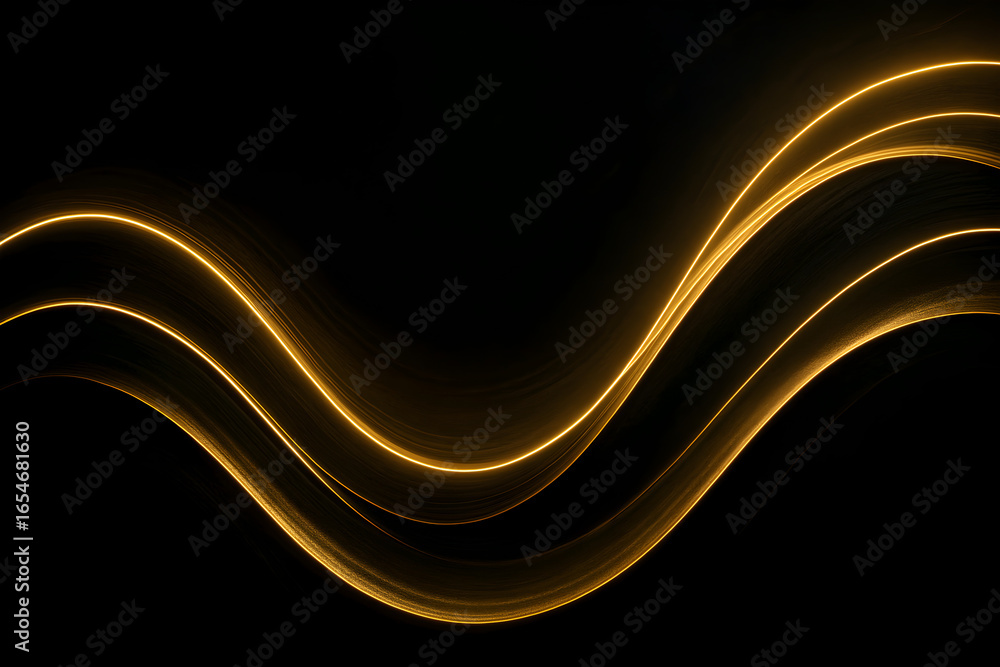 Poster colorful, flowing abstract waves create a dynamic vector background with a sense of energy and motio