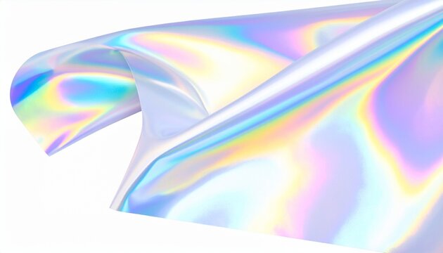 Abstract Holographic Shimmer Overlay