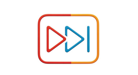 Isolated Fast Forward and Stop Button