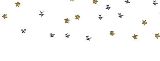 Golden Rainfall: Lose Yourself in a Mesmerizing 3D Stars Downpour