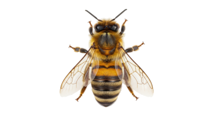 Isolated Bee
