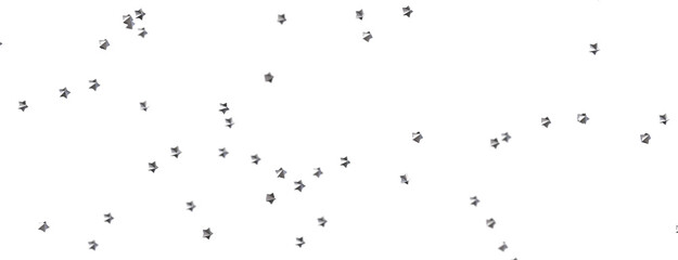 Celestial Christmas Symphony: Enthralling 3D Illustration of Falling Holiday Starbursts