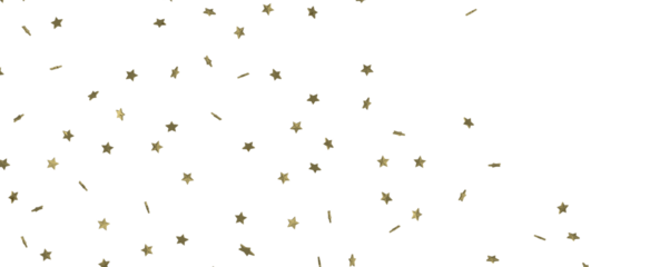 Yuletide Star Descent: Striking 3D Illustration Showcasing Falling Festive Stellar Fragments