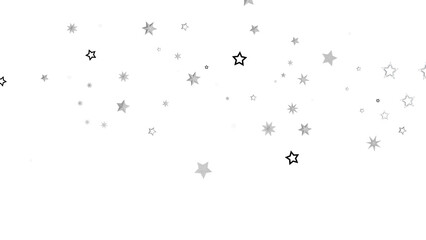 Simple background with gray and black stars. Perfect for websites, cards, and more.