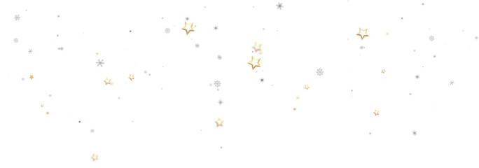 Festive background with gold and silver stars. Perfect for holidays, celebrations, and winter themes.