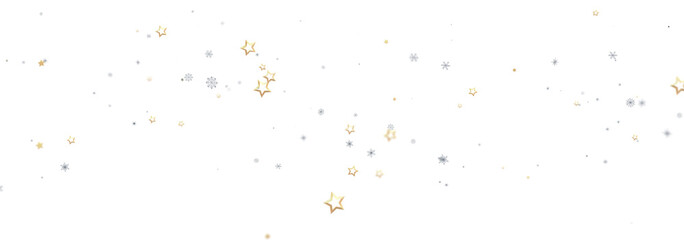 Sparkling stars and snowflakes on white. Perfect for holidays, celebrations, and winter themes.