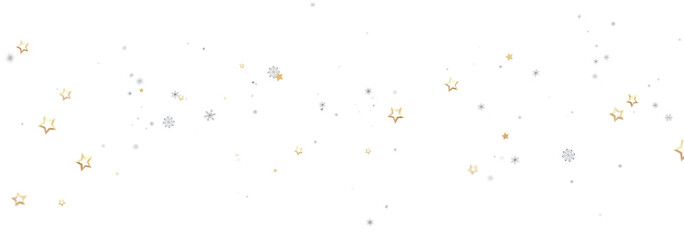 Beautiful festive background with gold and silver stars. Perfect for holidays.