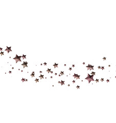 Beautiful rose gold stars falling on white. Perfect for backgrounds, cards, and more.